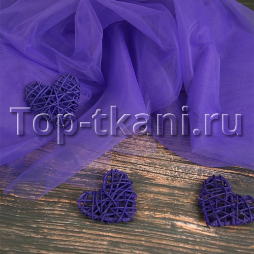 Лоскут Еврофатин LUXE - Королевский пурпурный ( 3 м * 1 м )